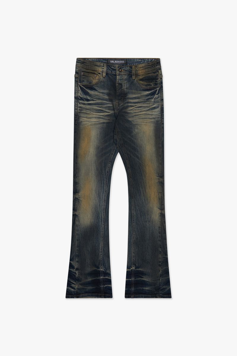 Valabasas Fax Stacked Denim