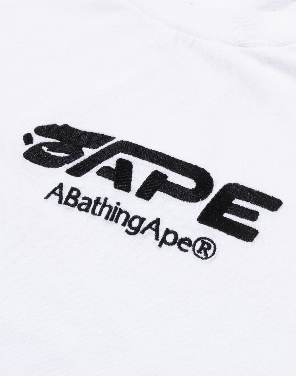 APE FACE LOGO SHRUNK FIT TEE MENS