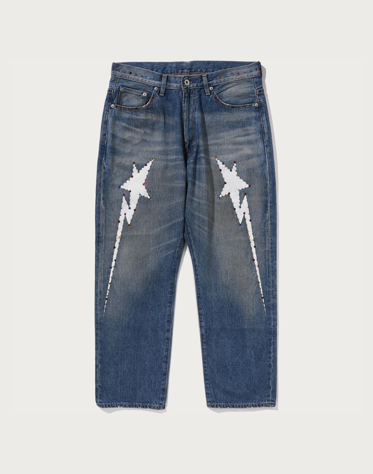 COLOR STONE 13 OZ DENIM PANTS MENS