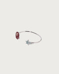 APE HEAD AND STA CRYSTAL STONE BRACELET LADIES