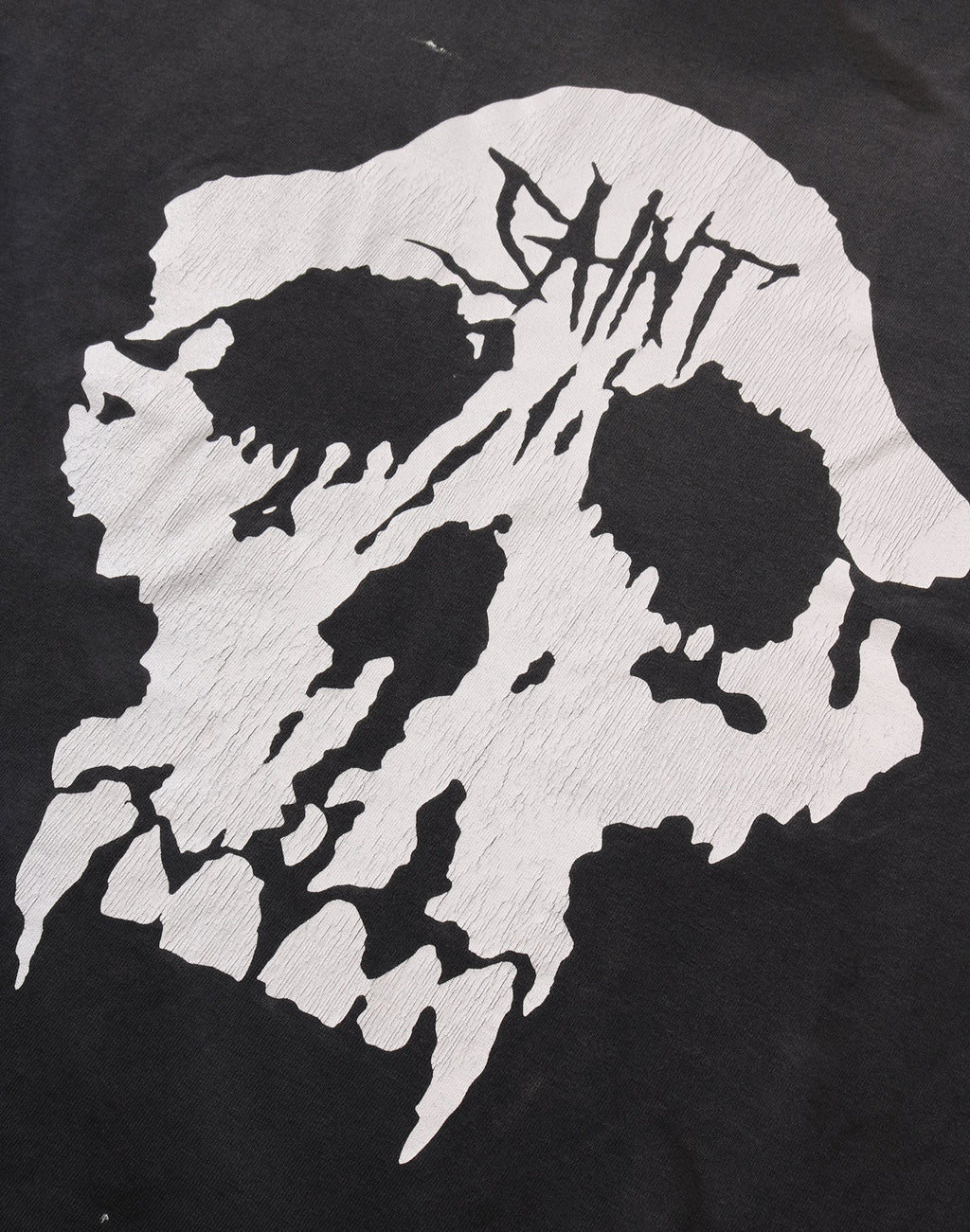 BAPE X SAINT MXXXXXX SKULL L/S TEE MENS