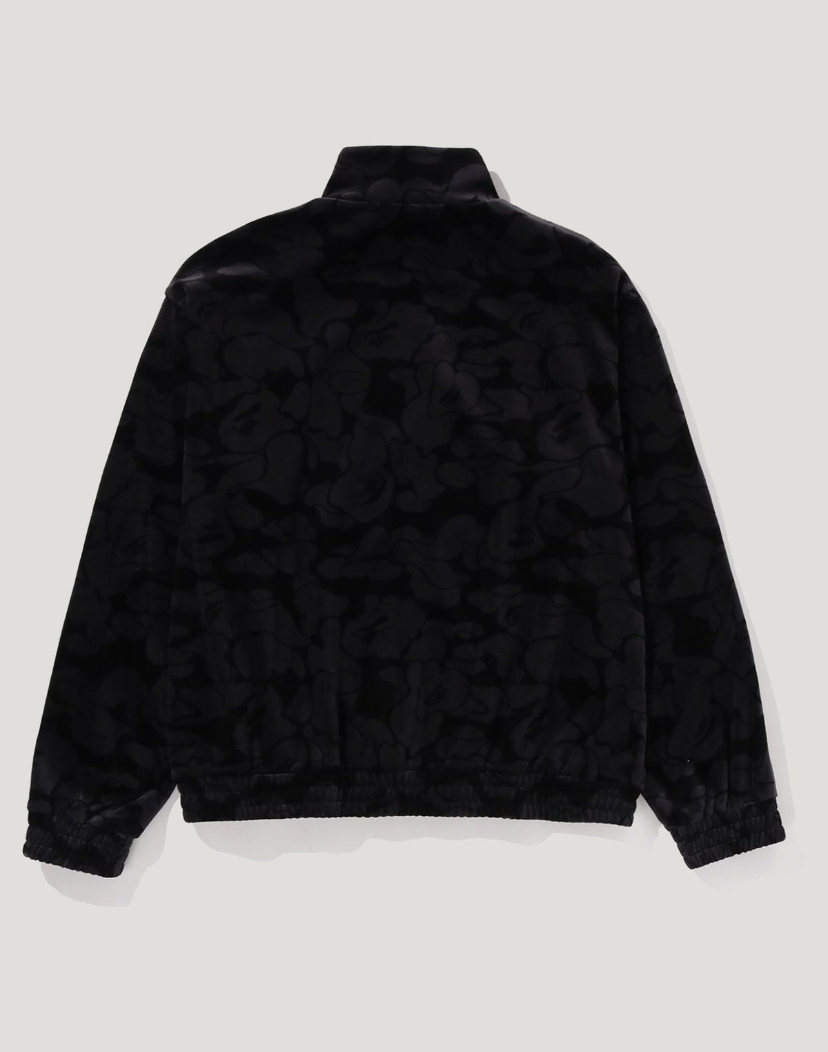 SOLID CAMO VELOUR METAL ONE POINT RELAXED FIT TRACK JACKET MENS