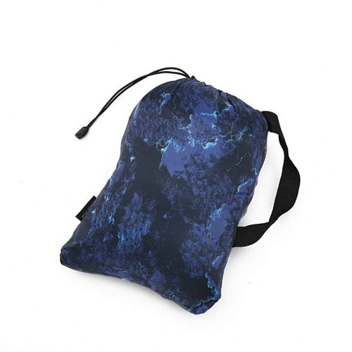 Canada Goose Blue Abstract Print Quilted Puffer Vest