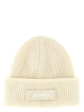 Jacquemus White Wool Beanie