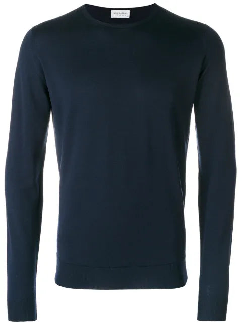John Smedley crew-neck knit jumper