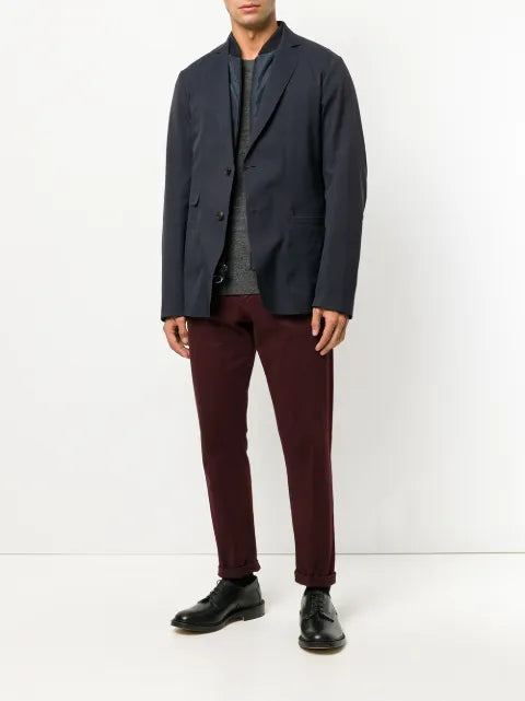 Liska double layer padded blazer jacket