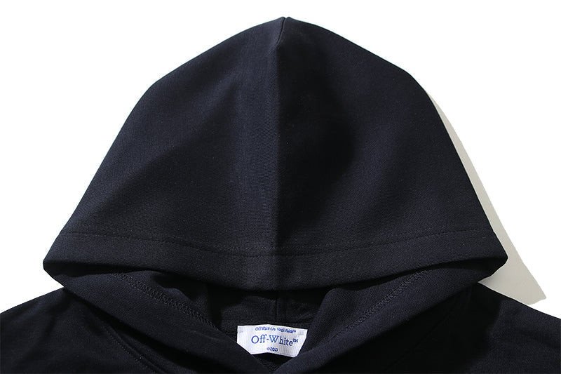 OFF-WHITE Scan Arrow Overprint Hoodie