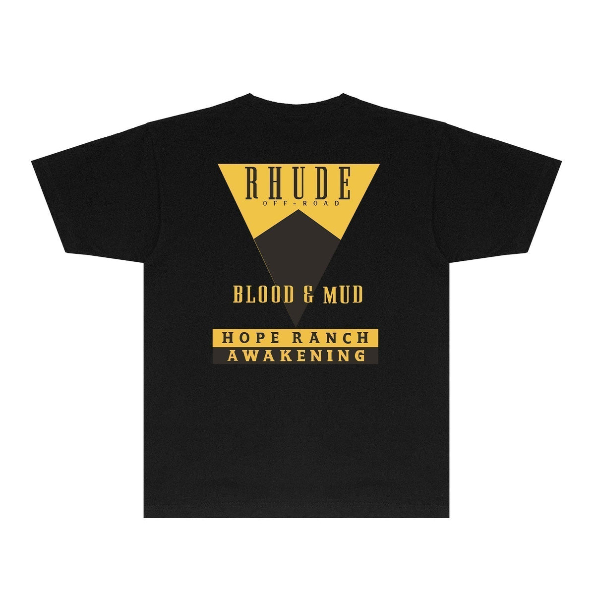 Rhude T-shirts Printed Trendy Pure Cotton