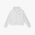 AZVA Crystal Cactus Zip Grey Hoodie