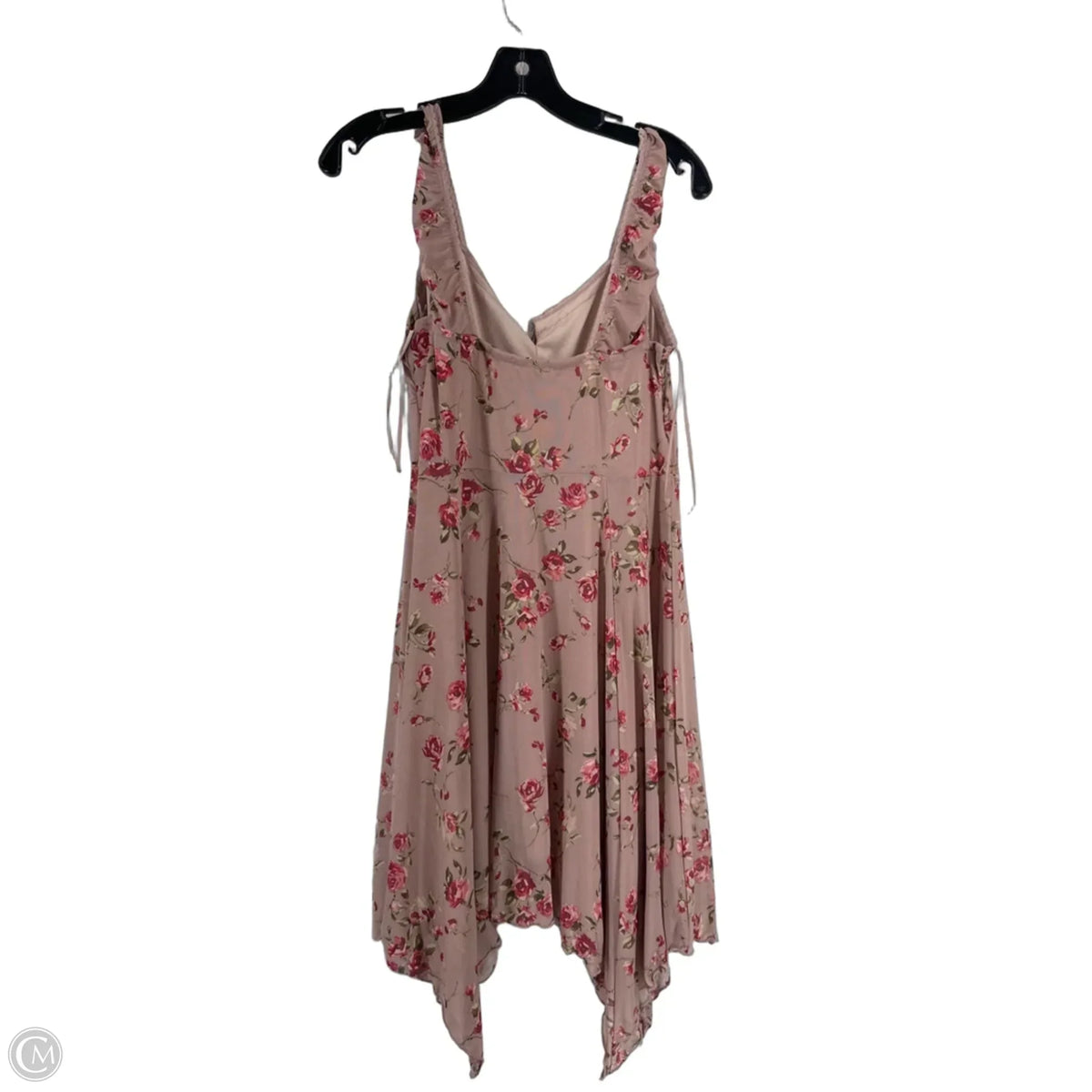 Dress Casual Midi By Kirious In Floral Print, Size: L