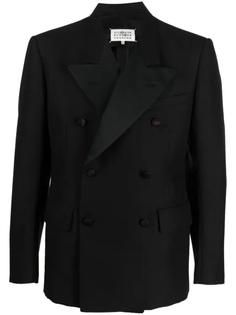 Maison Margiela double-breasted mohair blazer