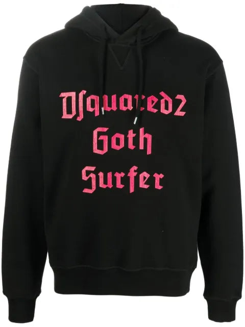 DSQUARED2 slogan-print hoodie