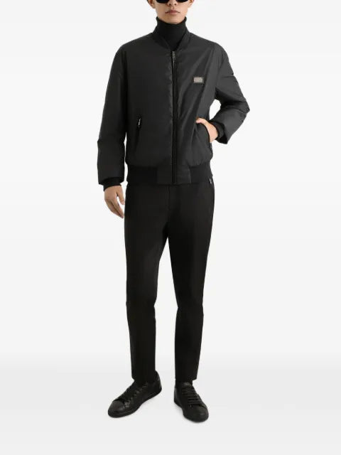 Dolce & Gabbana logo-tag track jacket