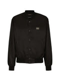 Dolce & Gabbana DG Essentials logo-plaque bomber jacket