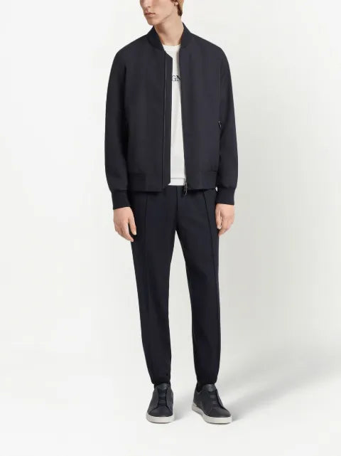 Zegna Trofeo Elements wool bomber jacket