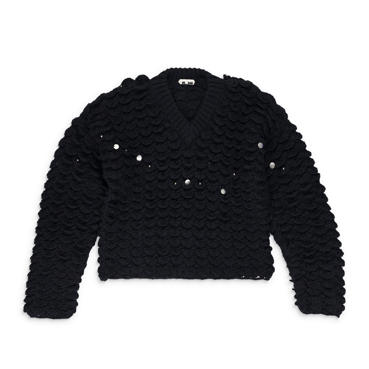 Black Fraville V-Neck