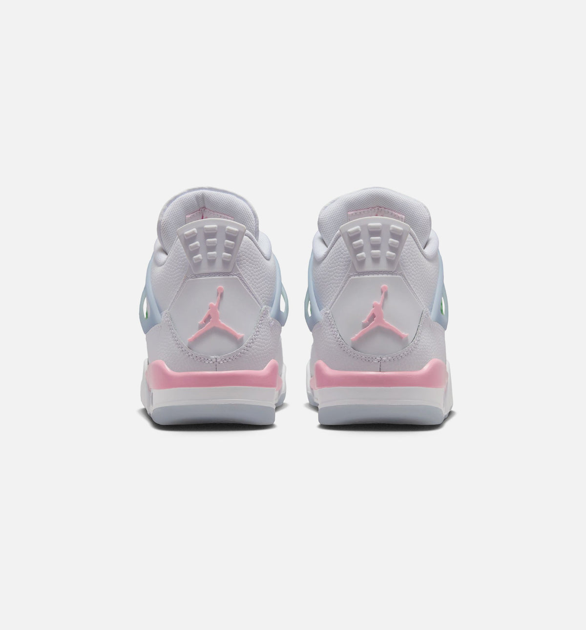 Air Jordan 4 Retro Medium Soft Pink Grade School – White/Medium Soft Pink/Half Blue