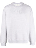 Róhe logo-print long-sleeve sweatshirt