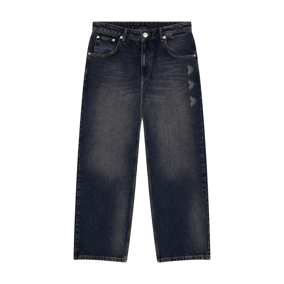 "on air" dark indigo Denim