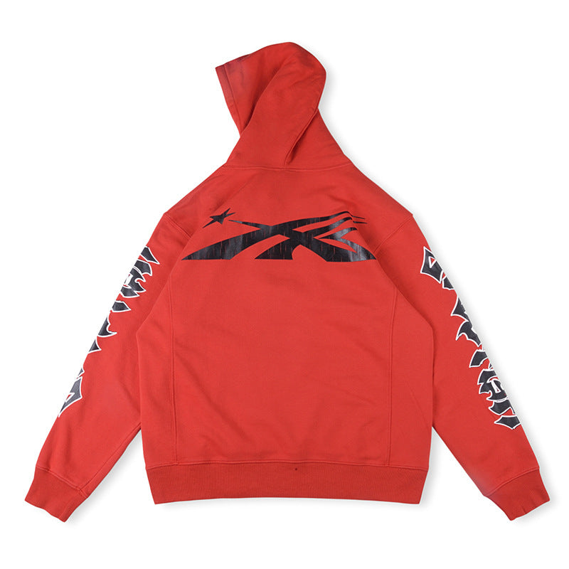 HELLSTAR Halloween Skeleton Airbrushed Hoodie