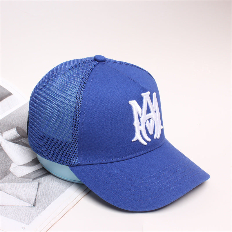 AMIRI Logo Baseball Caps Blue