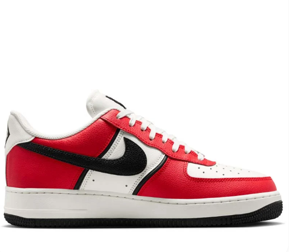 Nike Air Force 1 '07 LV8 'University Red/Black' Sneakers