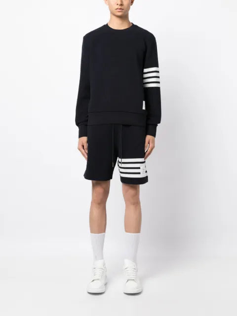 Thom Browne 4-Bar stripe sweatshirt