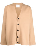 Jil Sander V-neck wool cardigan