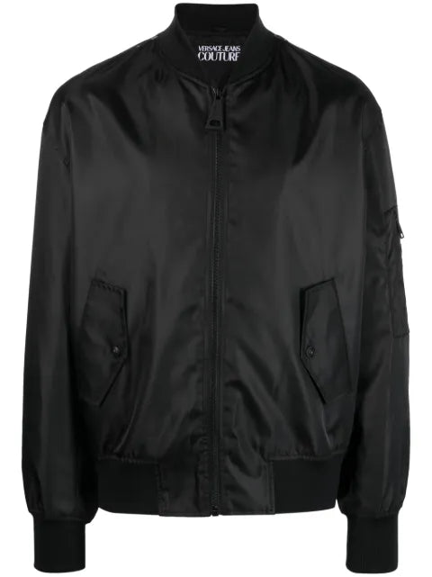 Versace Jeans Couture baroque-print bomber jacket