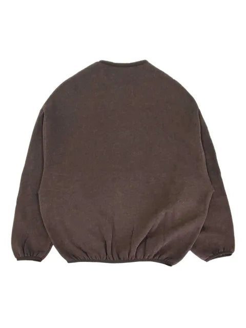FEAR OF GOD ESSENTIALS logo patch elasticated waistband sweatshirt