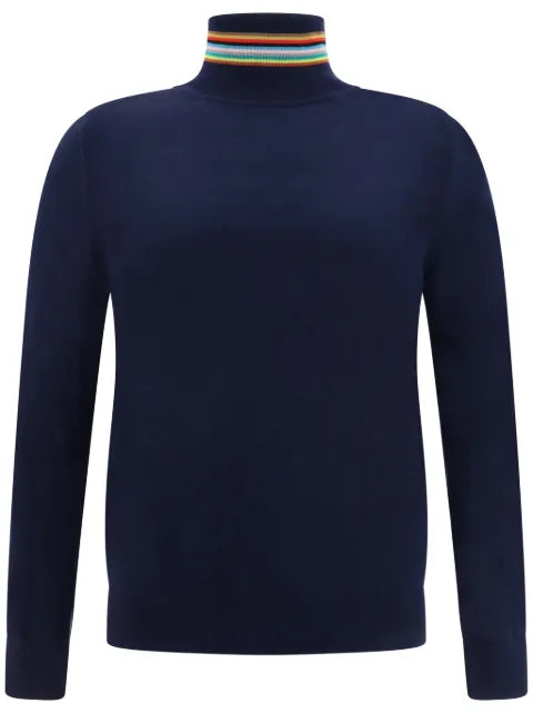 Paul Smith roll-neck merino jumper