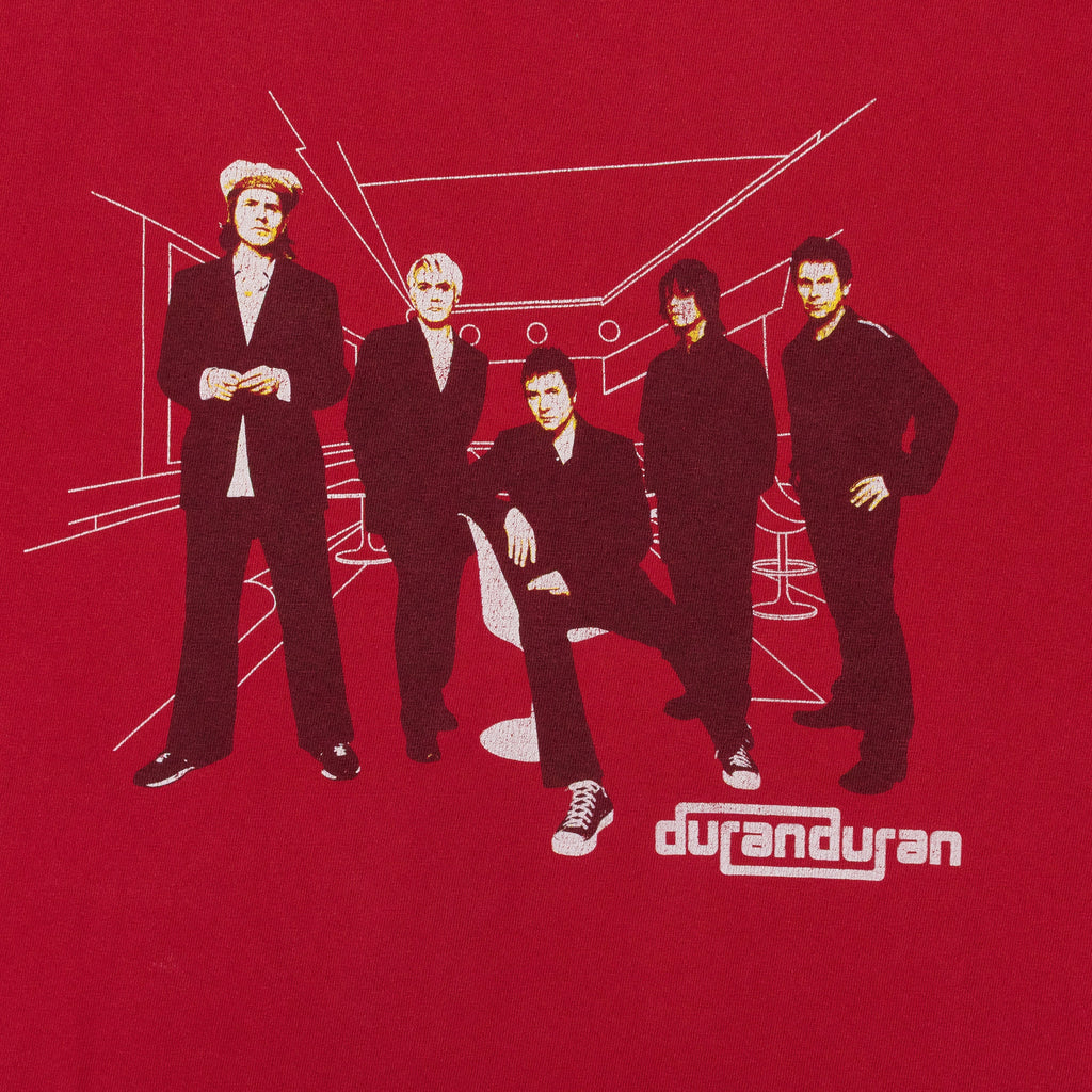 RED DURAN DURAN ROCKBAND T-SHIRT