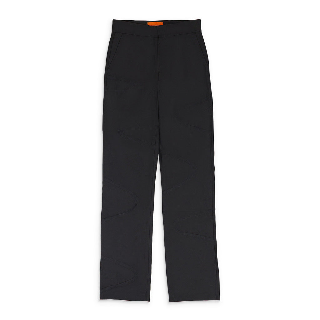 BLACK LA PLUME TROUSERS