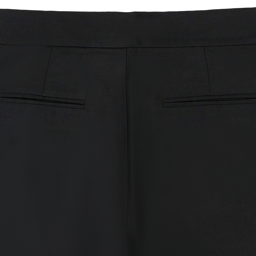 BLACK LA PLUME TROUSERS
