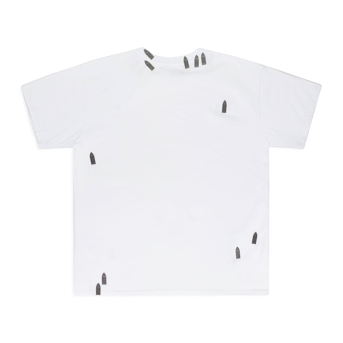 WHITE HARDWARE SHORT SLEEVE T-SHIRT