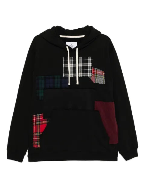 Junya Watanabe MAN patchwork hoodie