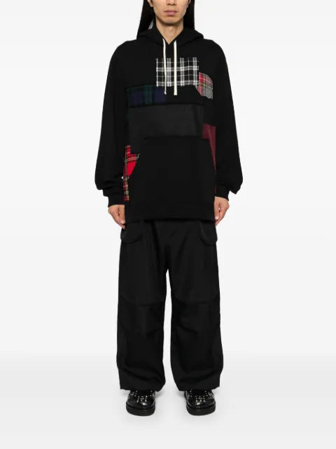 Junya Watanabe MAN patchwork hoodie