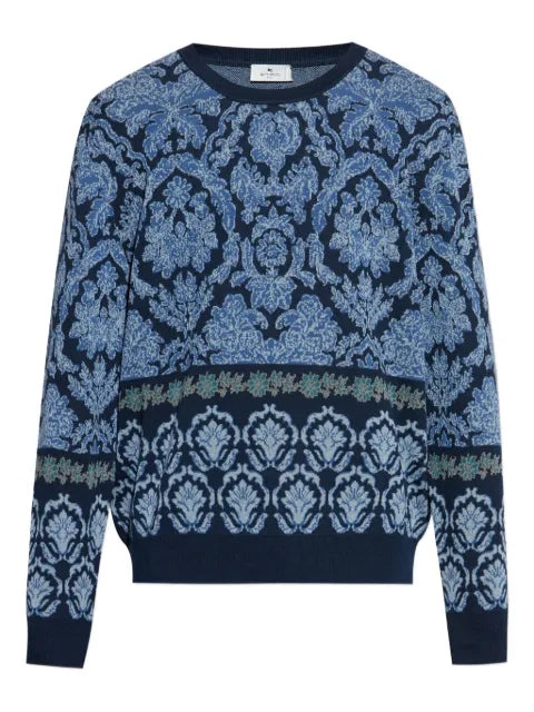 ETRO floral-pattern sweater