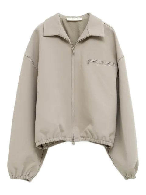 FEAR OF GOD ESSENTIALS zip-up collared jacket