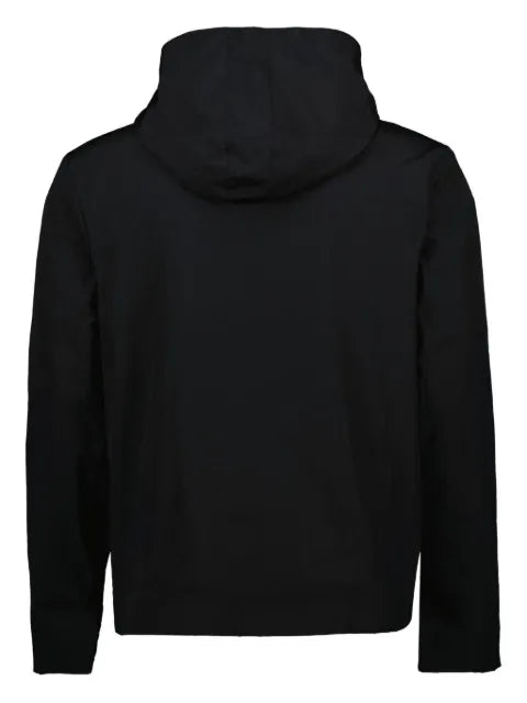 L8 Studio hooded zip-front jacket