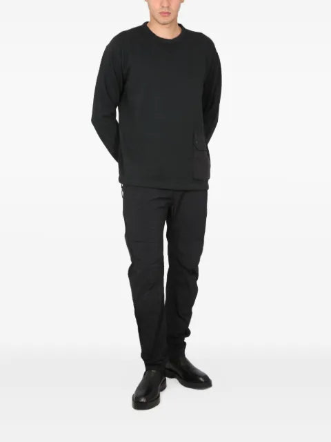 Ten C pocket-detail crew-neck sweatshirt