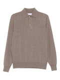 Brunello Cucinelli polo-neck cashmere sweater