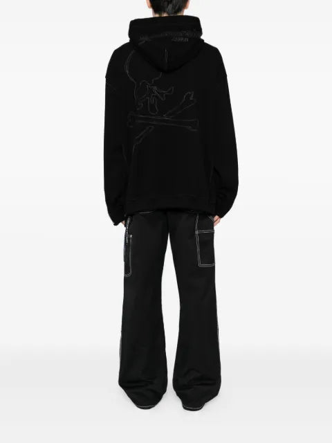 Mastermind Japan logo-embroidered hoodie