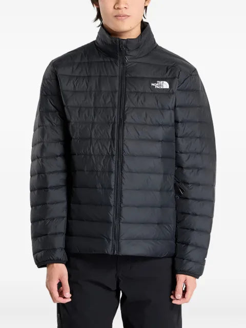 The North Face embroidered-logo padded jacket