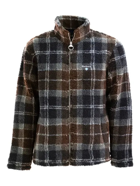 Barbour tartan check-patterm jacket