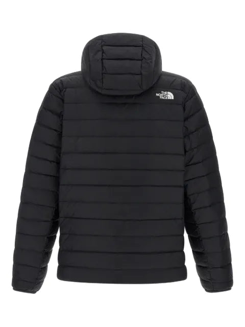 The North Face quilted hooded jacket