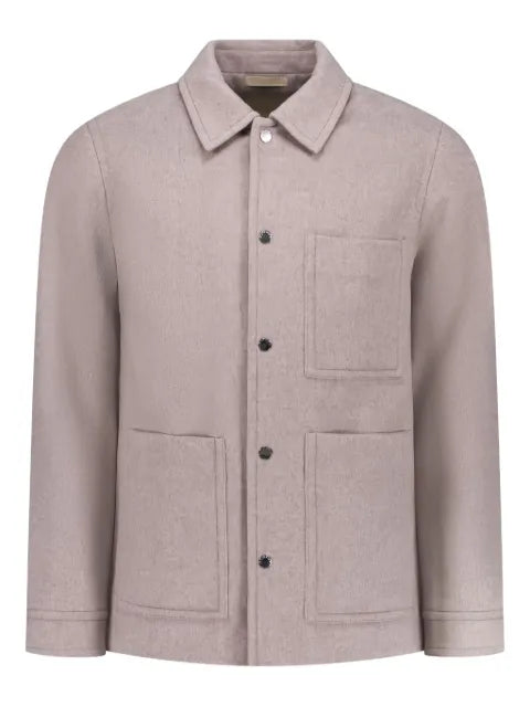 Woolrich patch-pockets shirt jacket