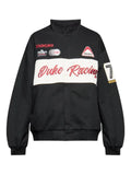 DUKE & DEXTER DR1 World Championship logo-patch bomber jacket