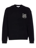 Maison Kitsuné fox-head sweater