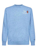 MC2 Saint Barth embroidery long-sleeved sweater